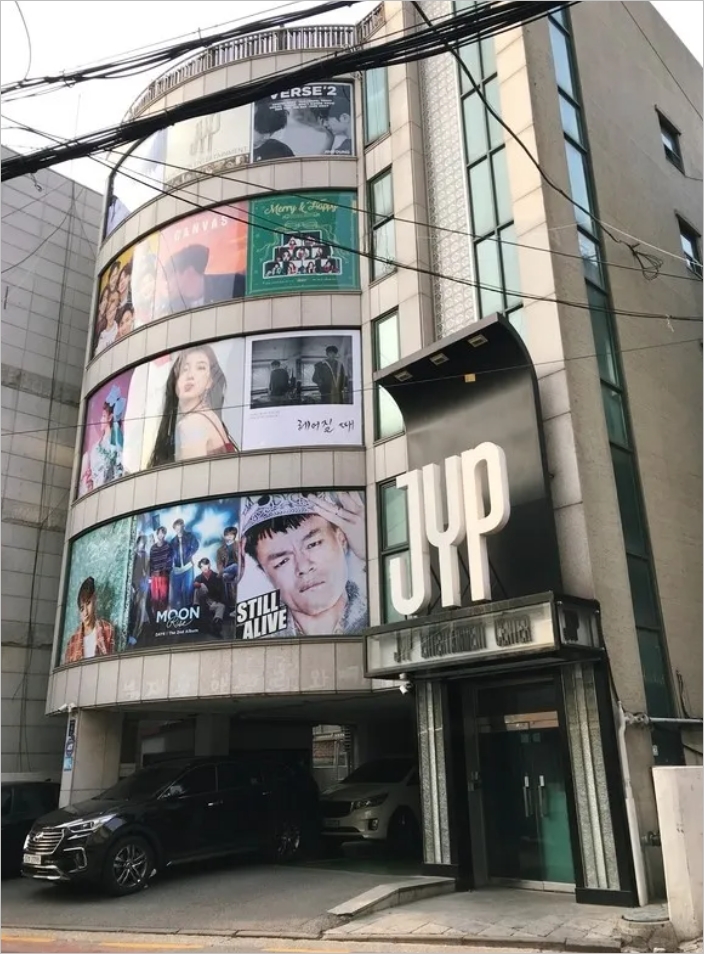 JYP Entertainment former headquarters